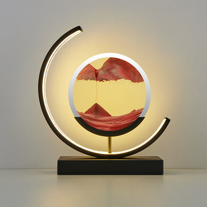 Time Cascade - Hourglass Lamp