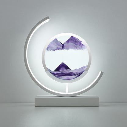 Time Cascade - Hourglass Lamp