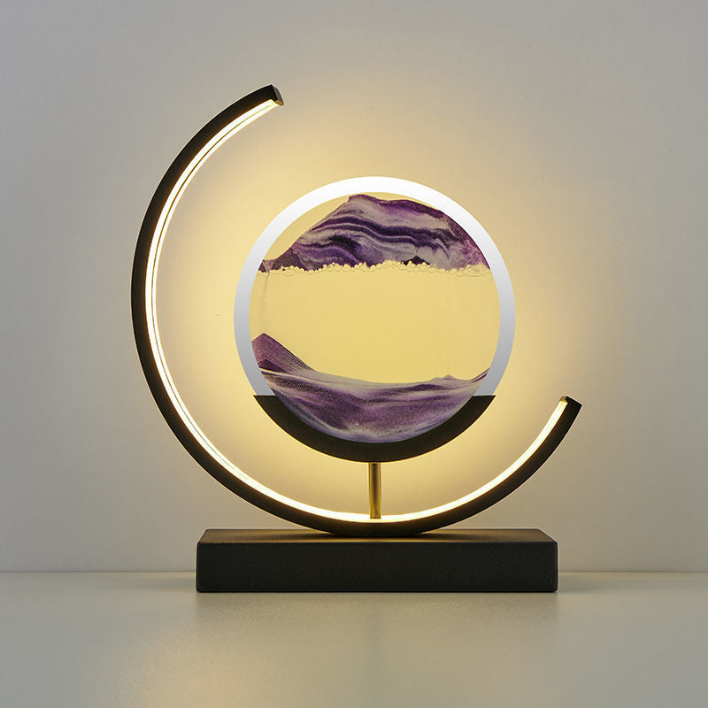 Time Cascade - Hourglass Lamp
