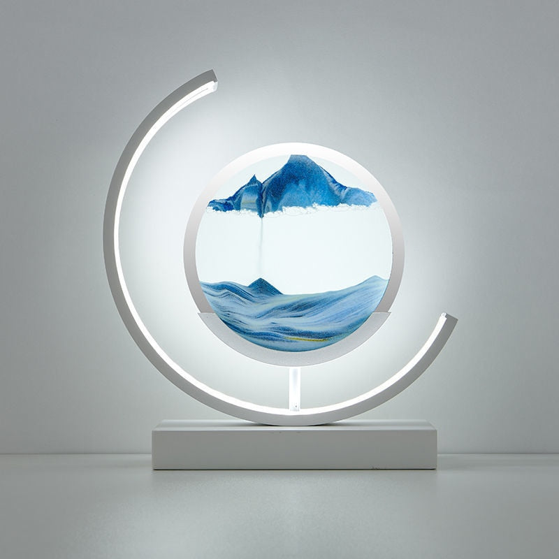 Time Cascade - Hourglass Lamp