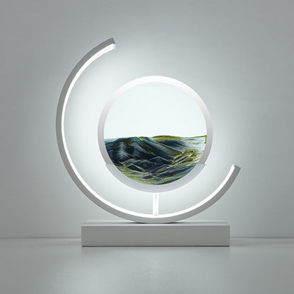 Time Cascade - Hourglass Lamp