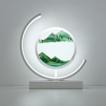 Time Cascade - Hourglass Lamp