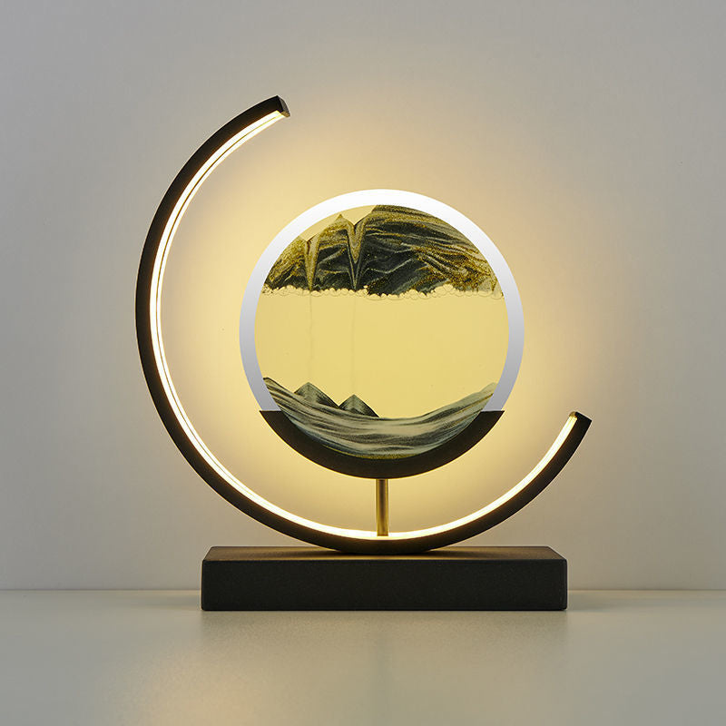 Time Cascade - Hourglass Lamp