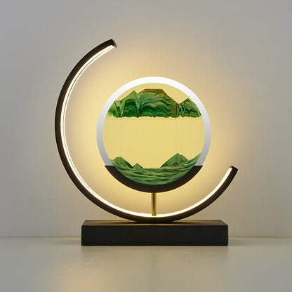 Time Cascade - Hourglass Lamp