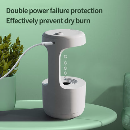 LED Cool Mist Humidifier with Anti Gravity Water Drop