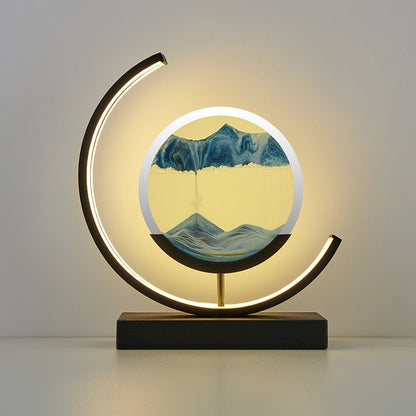 Time Cascade - Hourglass Lamp
