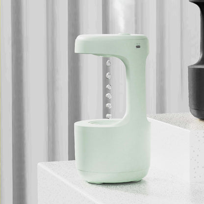 LED Cool Mist Humidifier with Anti Gravity Water Drop
